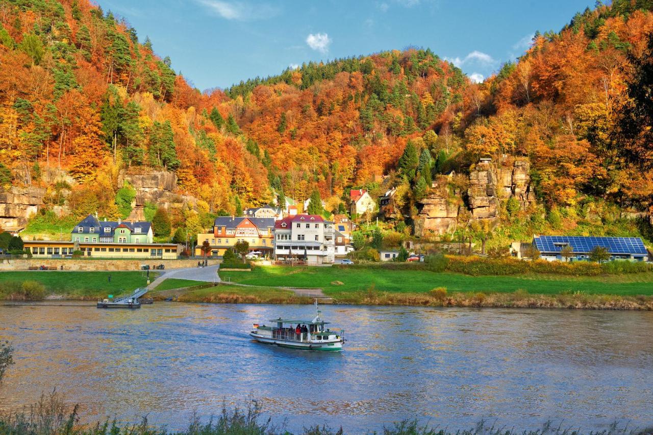 Bio- Und Nationalpark Refugium Schmilka Hotel Bad Schandau Luaran gambar
