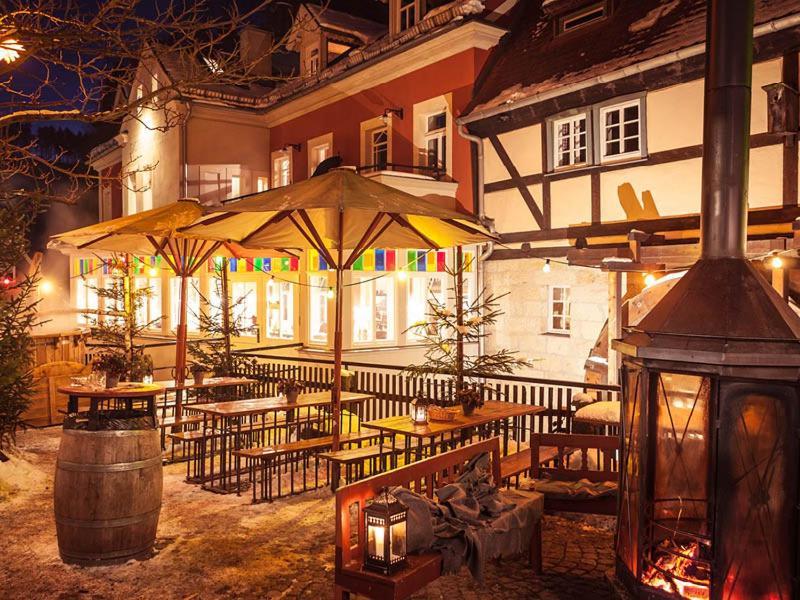 Bio- Und Nationalpark Refugium Schmilka Hotel Bad Schandau Luaran gambar